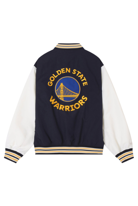 韓國 NBA GSW Authentic Varsity Jumper【NA032】