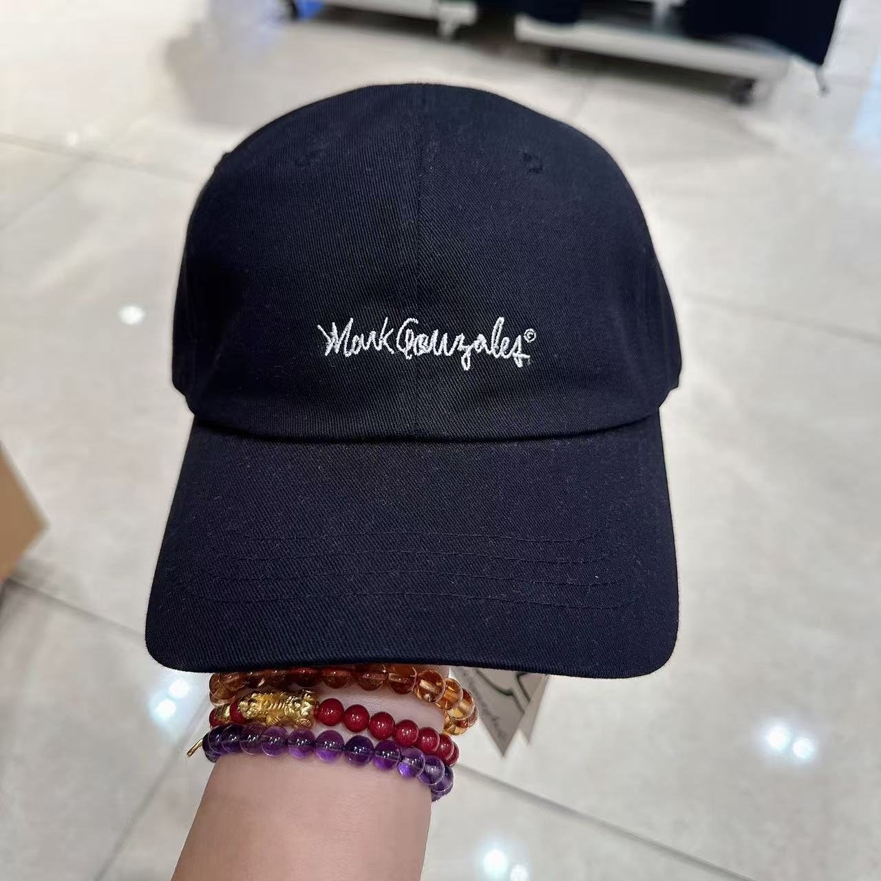 韓國 Mark Gonzales Sign Logo Basic Ball Cap【MG209】