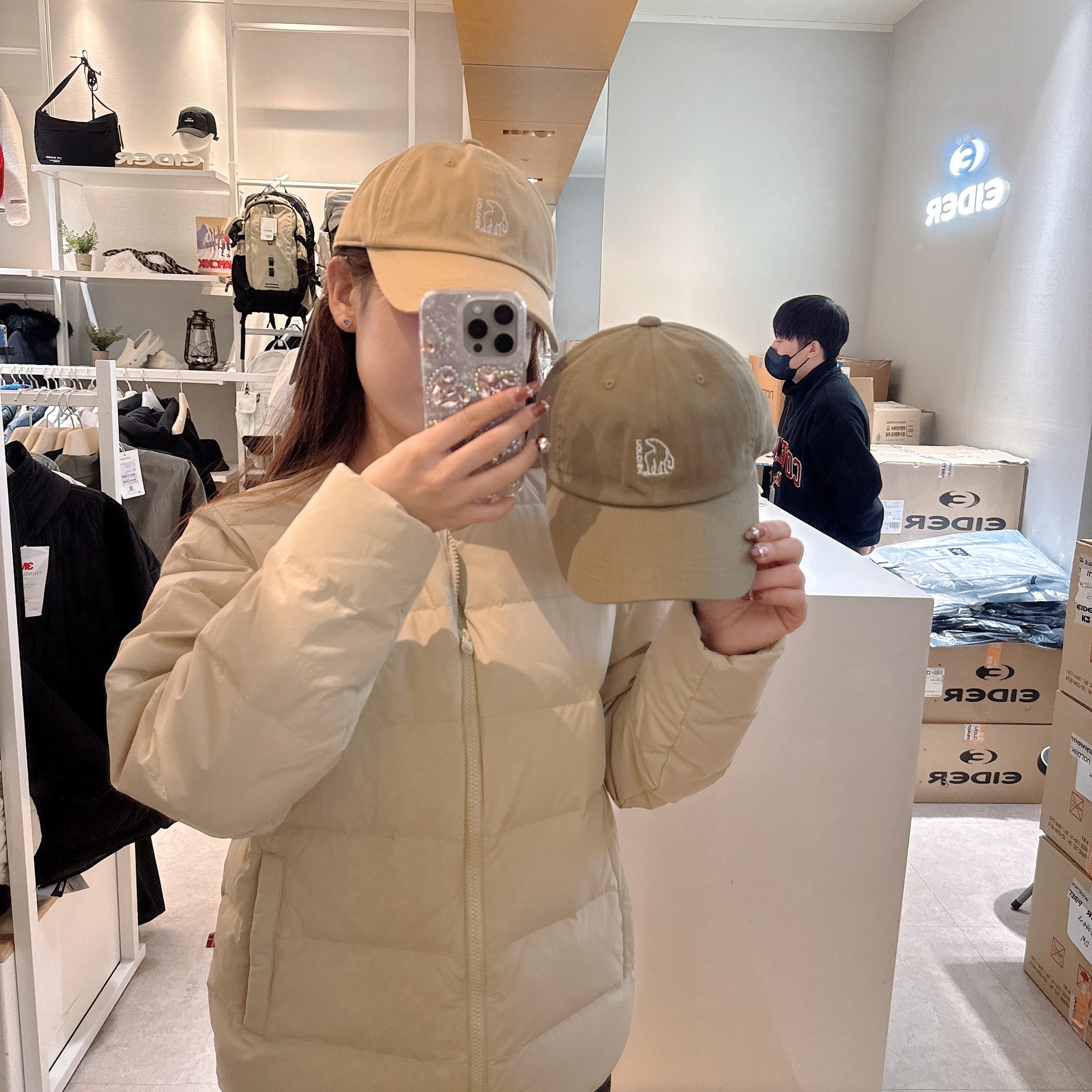 韓國 Nordisk Polar Bear Logo Cotton Ball Cap【NK040】