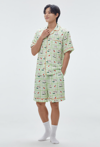 韓國 SPAO Short-sleeved pajamas【SP169】