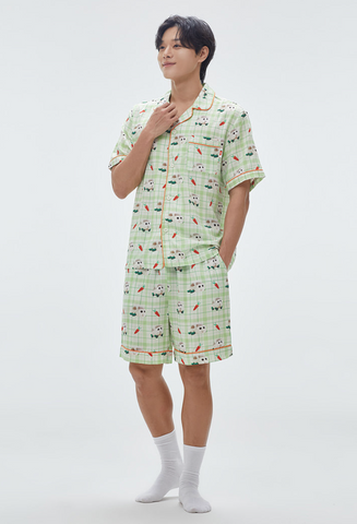 韓國 SPAO Short-sleeved pajamas【SP169】