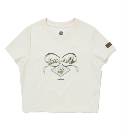 韓國 BBC Ribbon Short Sleeve Round【BC080】