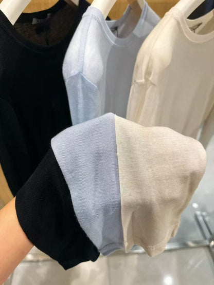 韓國 Satur (W) Slim Fit Layered Long Sleeve【SR140】