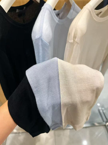 韓國 Satur (W) Slim Fit Layered Long Sleeve【SR140】