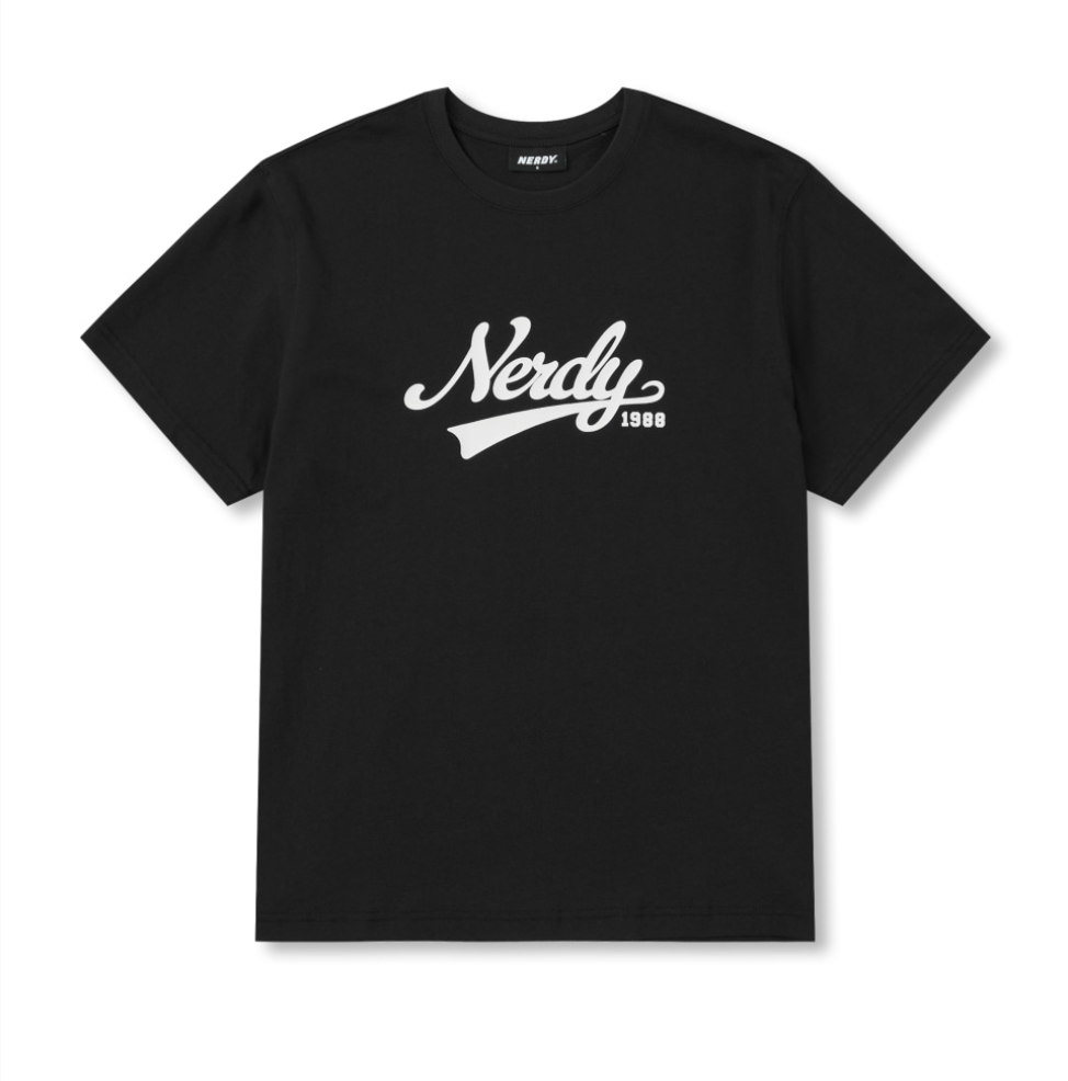 韓國 Nerdy Varsity Logo S/S T-Shirt【NY029】