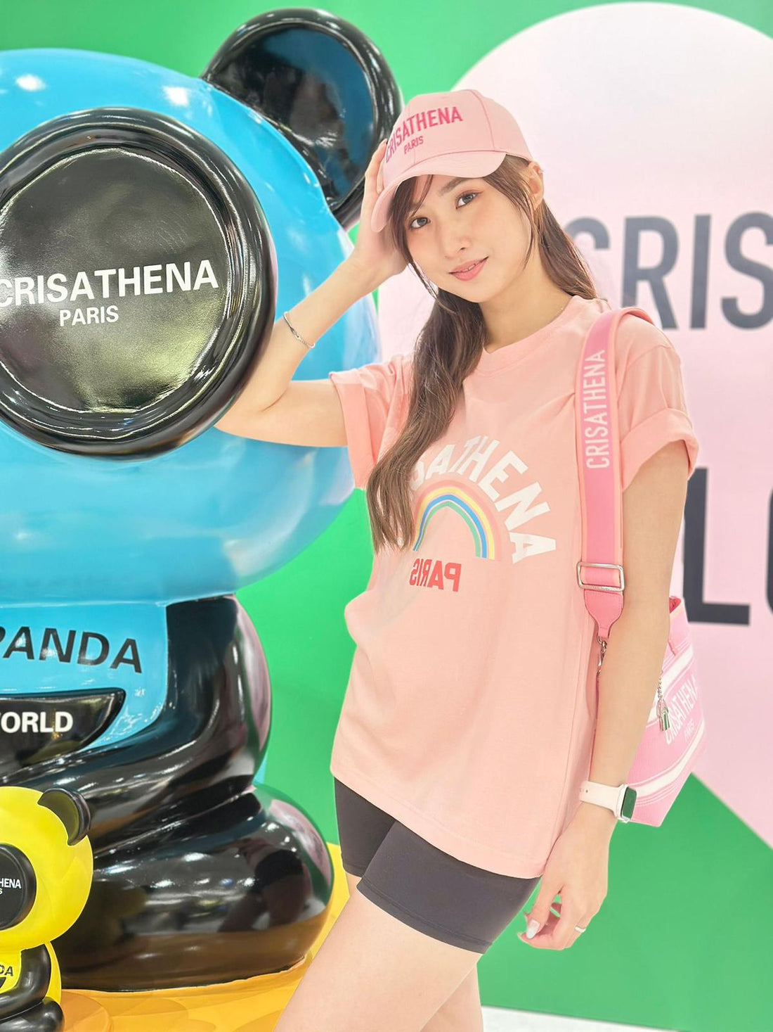 CrisathenaRainbow T Shirt 【YS142】