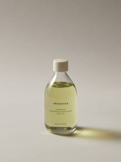 Aromatica 喚醒身體油 薄荷&amp;尤加利 100ml【SM515】