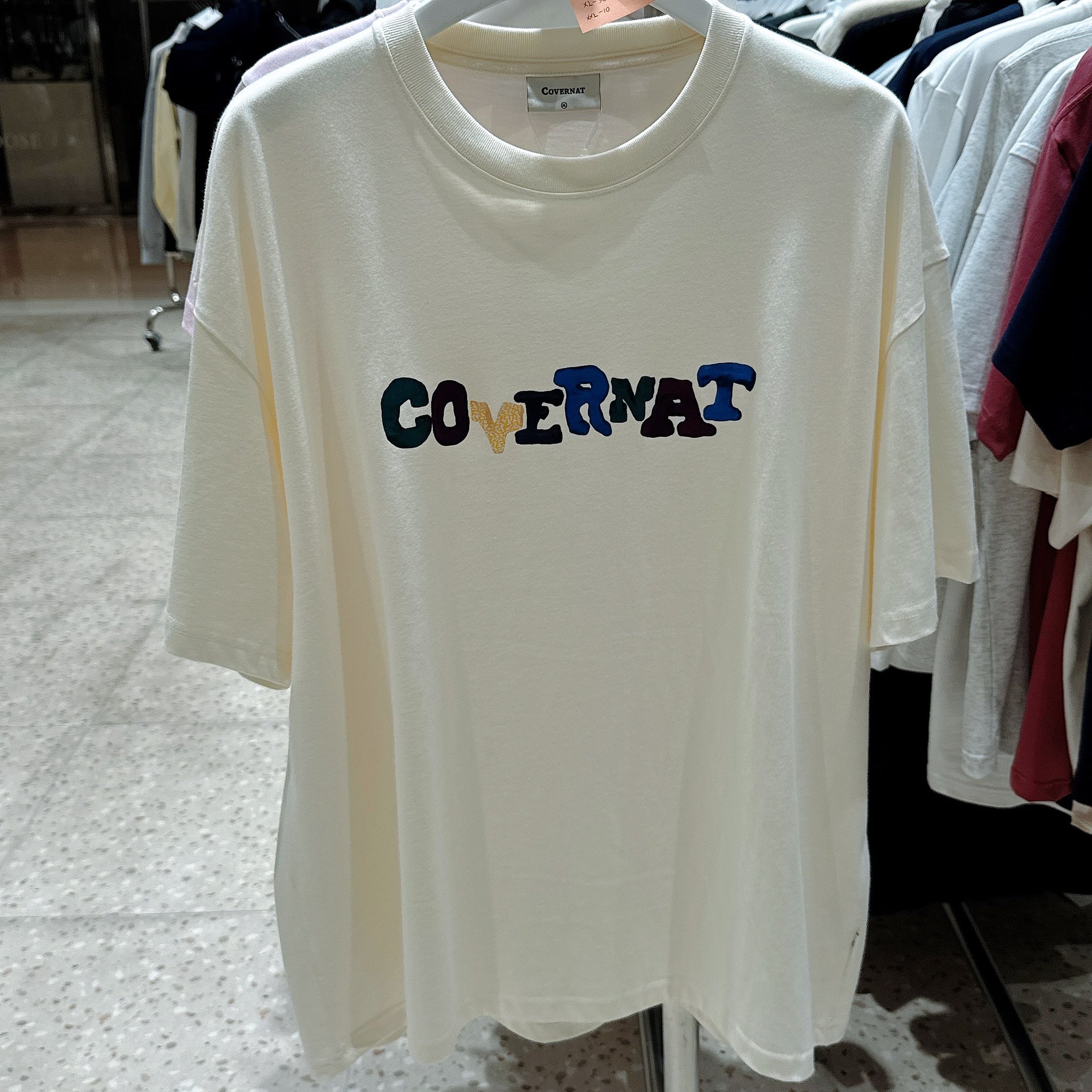 韓國 Covernat Clay Logo Graphic T-Shirt【CO058】