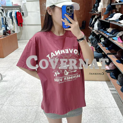 韓國 Covernat Volume Car Graphic T-Shirt【CO059】