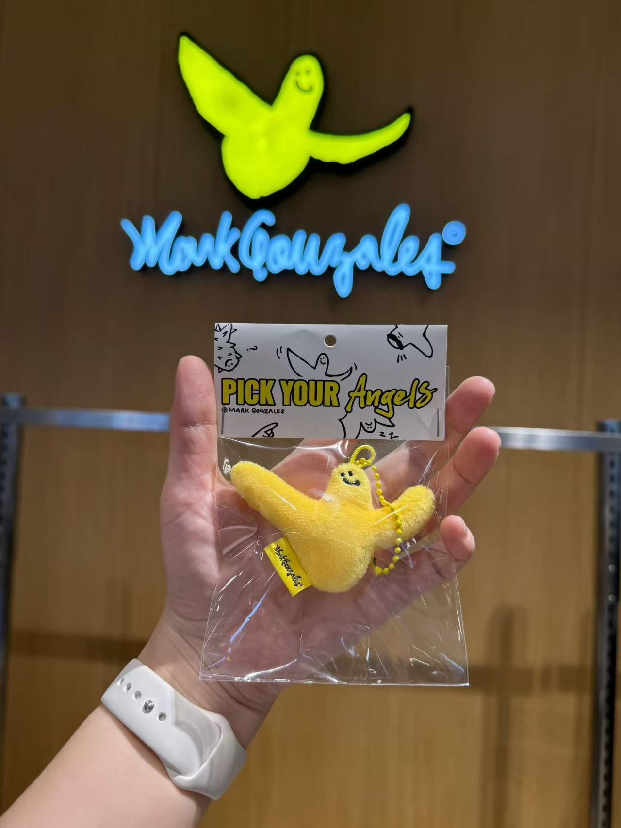 韓國 Mark Gonzales Mini Angel Keychain【MG240】