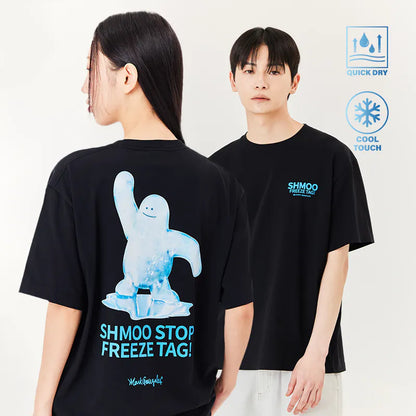 韓國 Mark Gonzales Shumu Water Graphic Cool Cotton Short Sleeve T-Shirt【MG059】