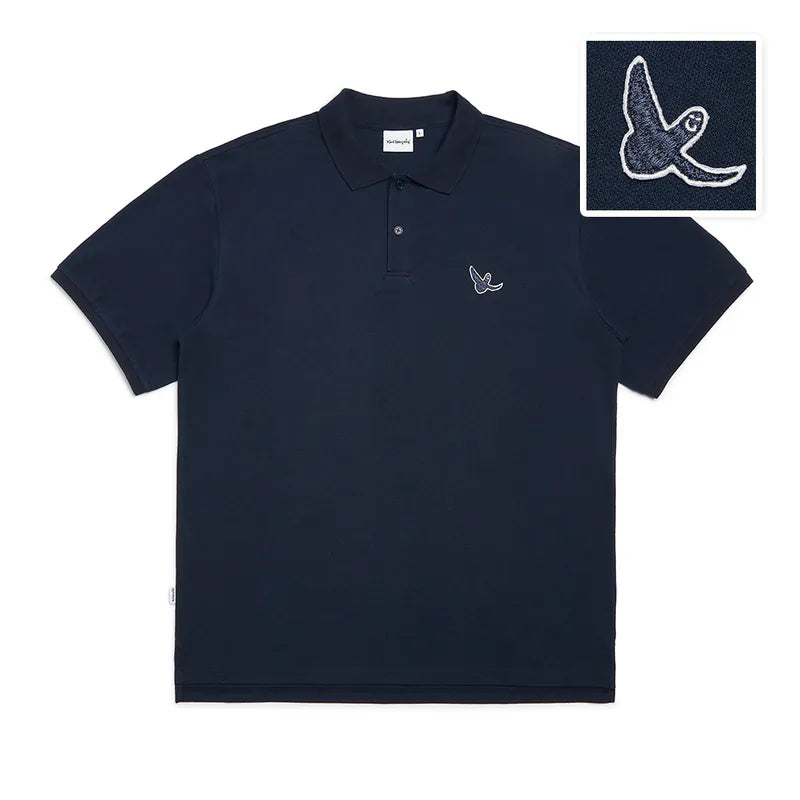 韓國 Mark Gonzales Angel Wappen Pique Short Sleeve T-Shirt【MG037】