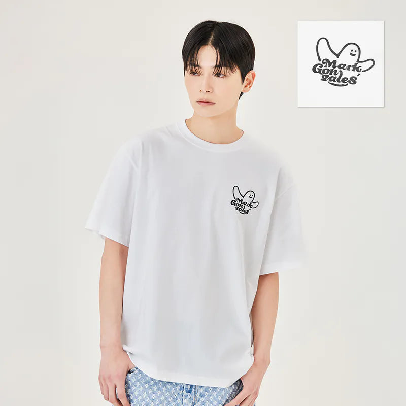 韓國 Mark Gonzales New Big Angel Short Sleeve T-Shirt【MG091】