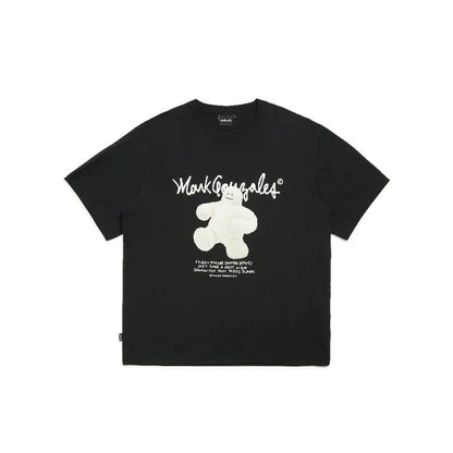 韓國 Mark Gonzales Shumu Happy Graphic Short Sleeve T-Shirt【MG095】