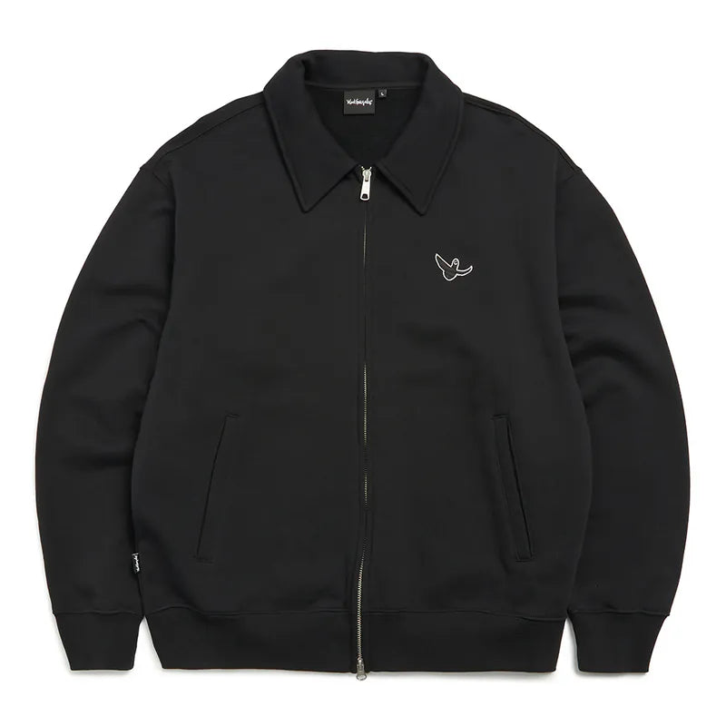 韓國 Mark Gonzales Angel Collar Sweat Zip-Up Jacket【MG104】