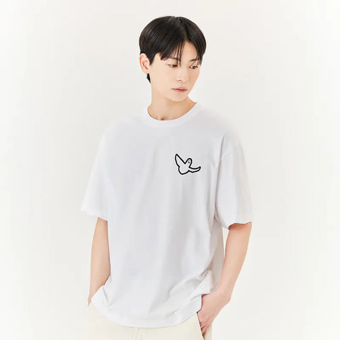 韓國 Mark Gonzales Big Angel Short Sleeve T-Shirt【MG096】