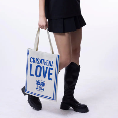 Crisathena Chill Panda Love Tote Bag【SM174】