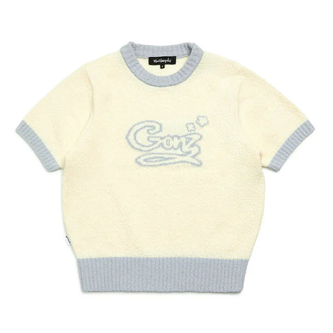 韓國 Mark Gonzales Women's Short Sleeve Knit Top【MG078】