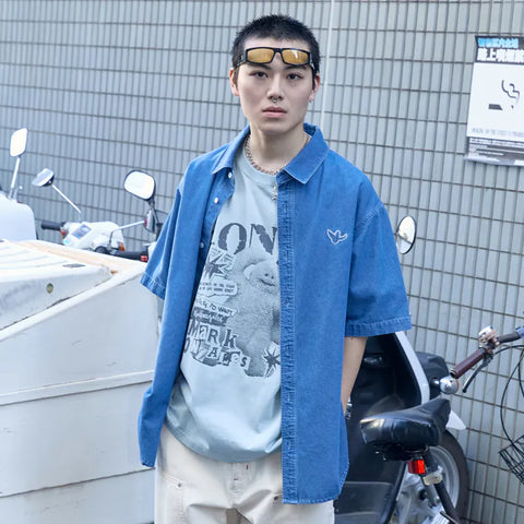 韓國 Mark Gonzales Gon's Shumu Graphic Short Sleeve T-Shirt【MG085】