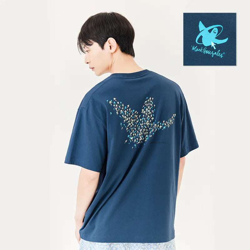 韓國 Mark Gonzales Internet Graphic Short Sleeve T-Shirt【MG092】