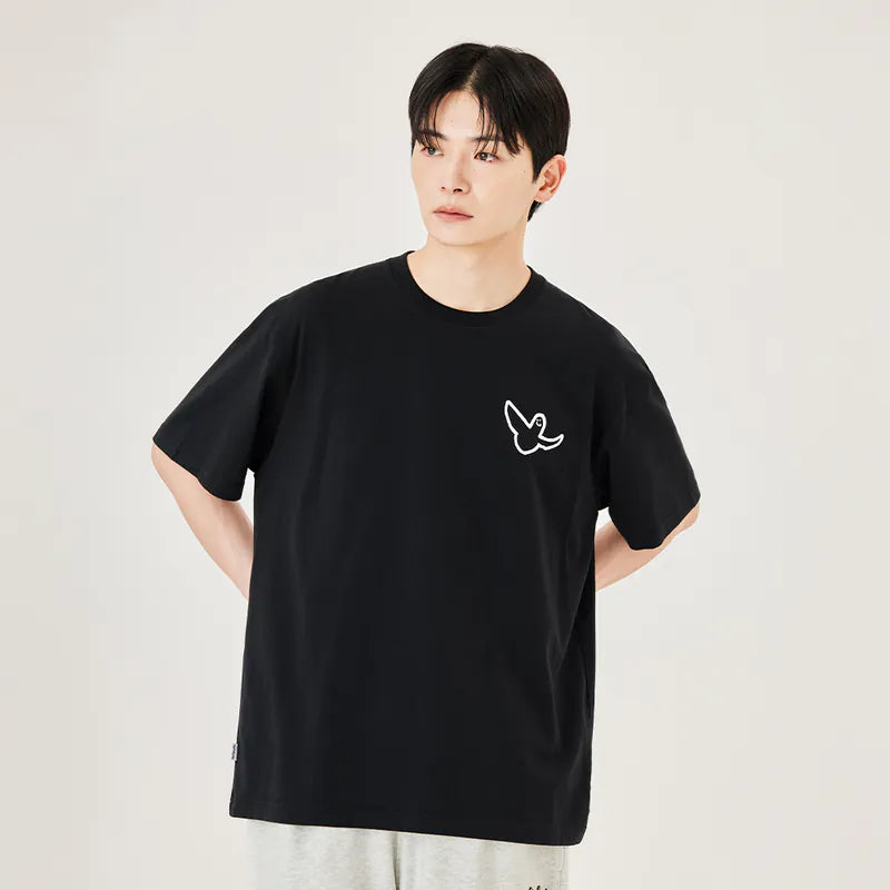 韓國 Mark Gonzales Big Angel Short Sleeve T-Shirt【MG096】