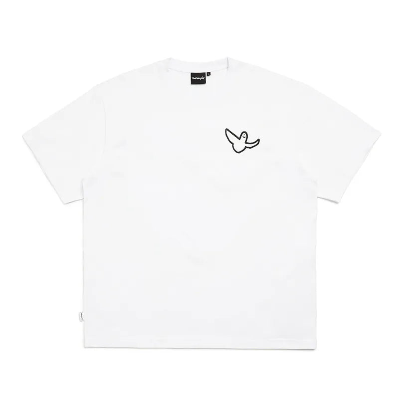 韓國 Mark Gonzales Big Angel Short Sleeve T-Shirt【MG096】