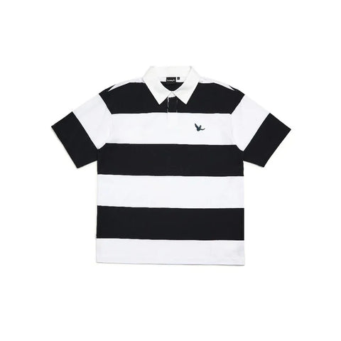 韓國 Mark Gonzales Angel Wappen Rugby Short Sleeve T-Shirt【MG072】