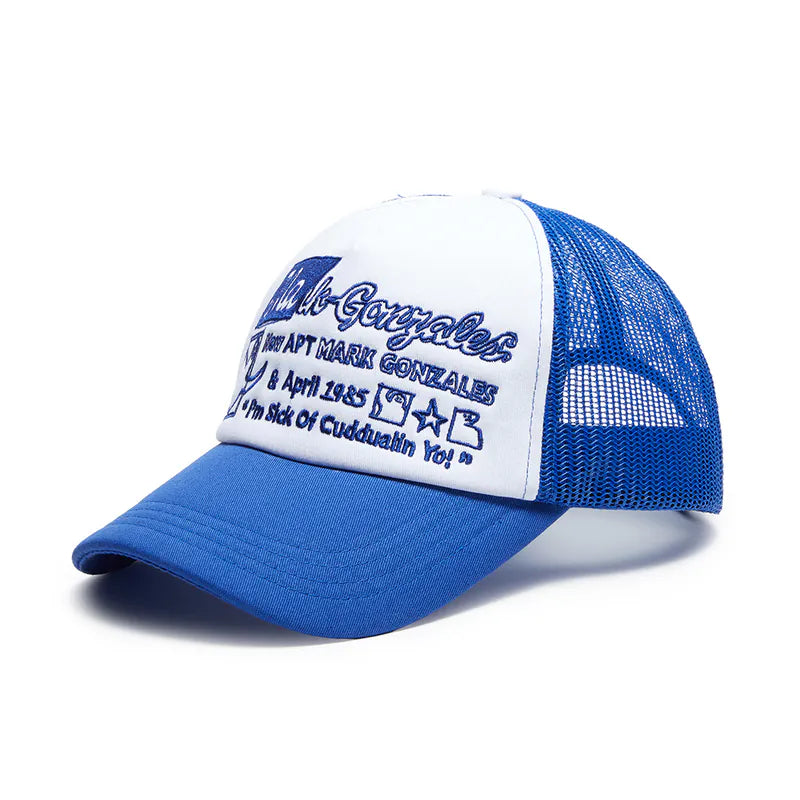 韓國 Mark Gonzales Doodle Graphic Trucker Cap【MG087】