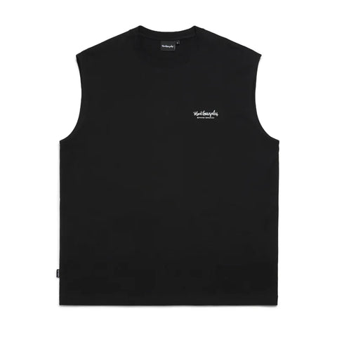 韓國 Mark Gonzales Unisex Logo Sleeveless Top【MG044】