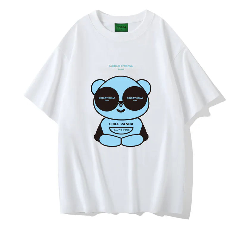 Crisathena X Chill Panda T-shirt【SM205】