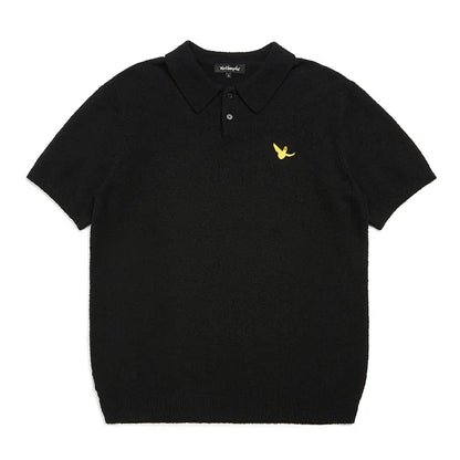 韓國 Mark Gonzales Angel Summer Polo Knit Top【MG081】