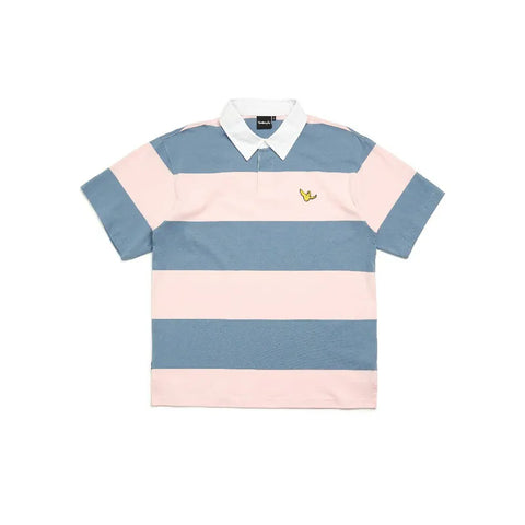 韓國 Mark Gonzales Angel Wappen Rugby Short Sleeve T-Shirt【MG072】