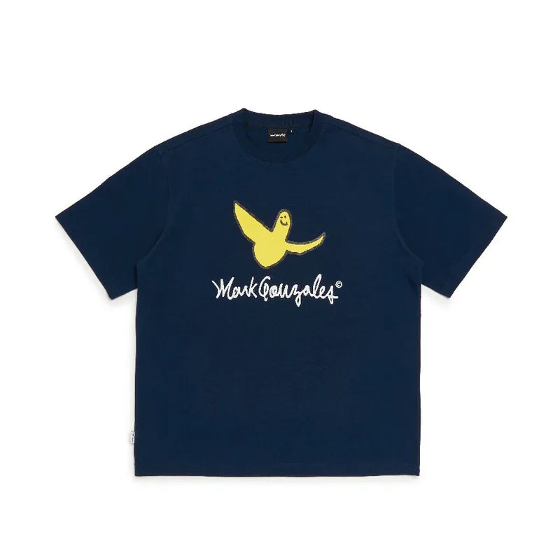 韓國 Mark Gonzales Angel Graphic Short Sleeve T-Shirt【MG038】