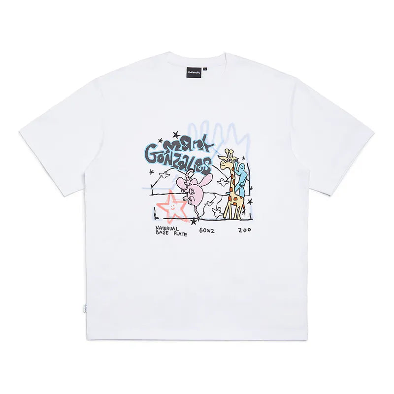 韓國 Mark Gonzales Ju Graphic Short Sleeve T-Shirt【MG050】
