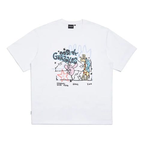 韓國 Mark Gonzales Ju Graphic Short Sleeve T-Shirt【MG050】
