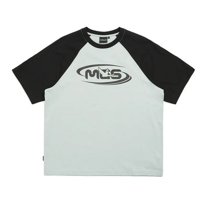 韓國 Mark Gonzales Angel Sports Graphic Color Block Short Sleeve T-Shirt【MG064】