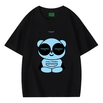 Crisathena X Chill Panda T-shirt【SM205】