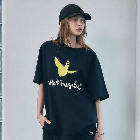 韓國 Mark Gonzales Angel Graphic Short Sleeve T-Shirt【MG038】