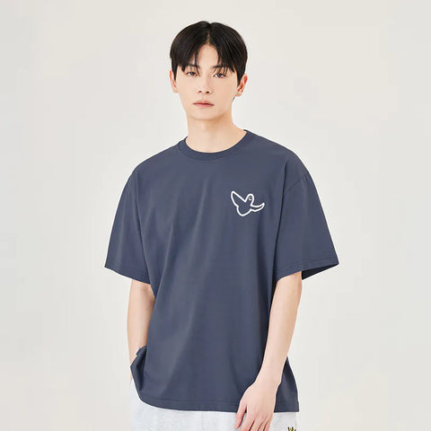 韓國 Mark Gonzales Big Angel Short Sleeve T-Shirt【MG096】