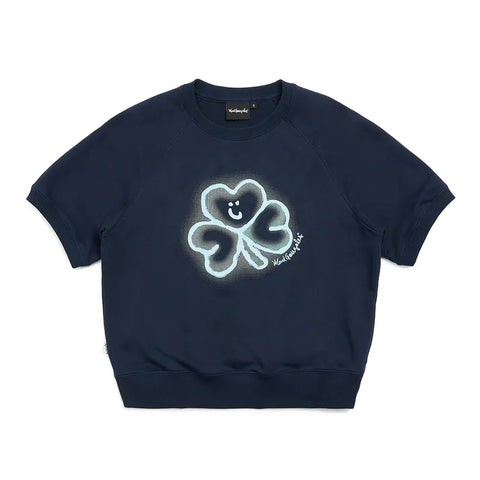 韓國 Mark Gonzales Club Women's Short Sleeve Sweatshirt【MG065】