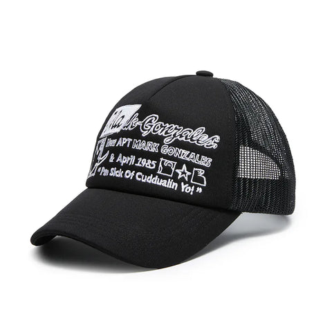 韓國 Mark Gonzales Doodle Graphic Trucker Cap【MG087】