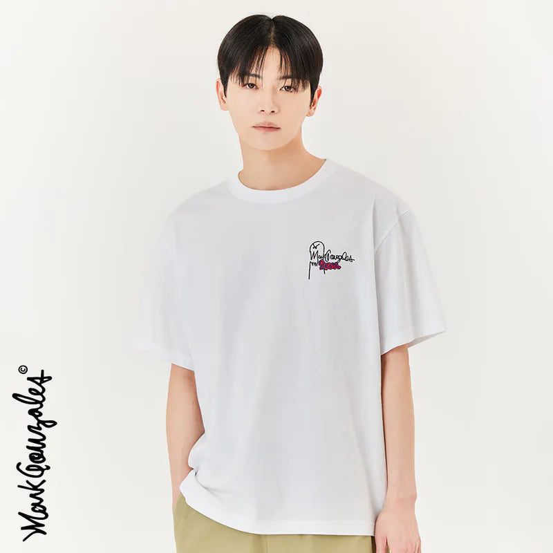 韓國 Mark Gonzales Seoul Edition Typographic Short Sleeve T-Shirt【MG039】