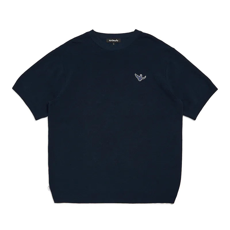 韓國 Mark Gonzales Angel Summer Short Sleeve Knit Top【MG080】
