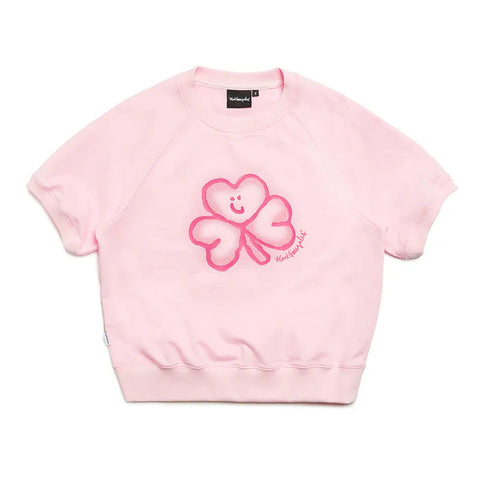 韓國 Mark Gonzales Club Women's Short Sleeve Sweatshirt【MG065】