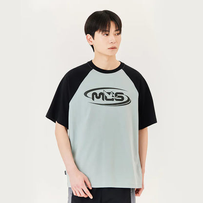 韓國 Mark Gonzales Angel Sports Graphic Color Block Short Sleeve T-Shirt【MG064】