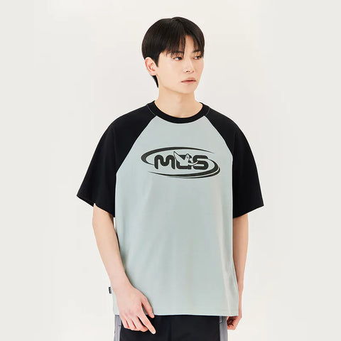 韓國 Mark Gonzales Angel Sports Graphic Color Block Short Sleeve T-Shirt【MG064】