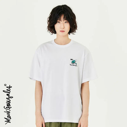 韓國 Mark Gonzales Dragon Graphic T-Shirt【MG106】