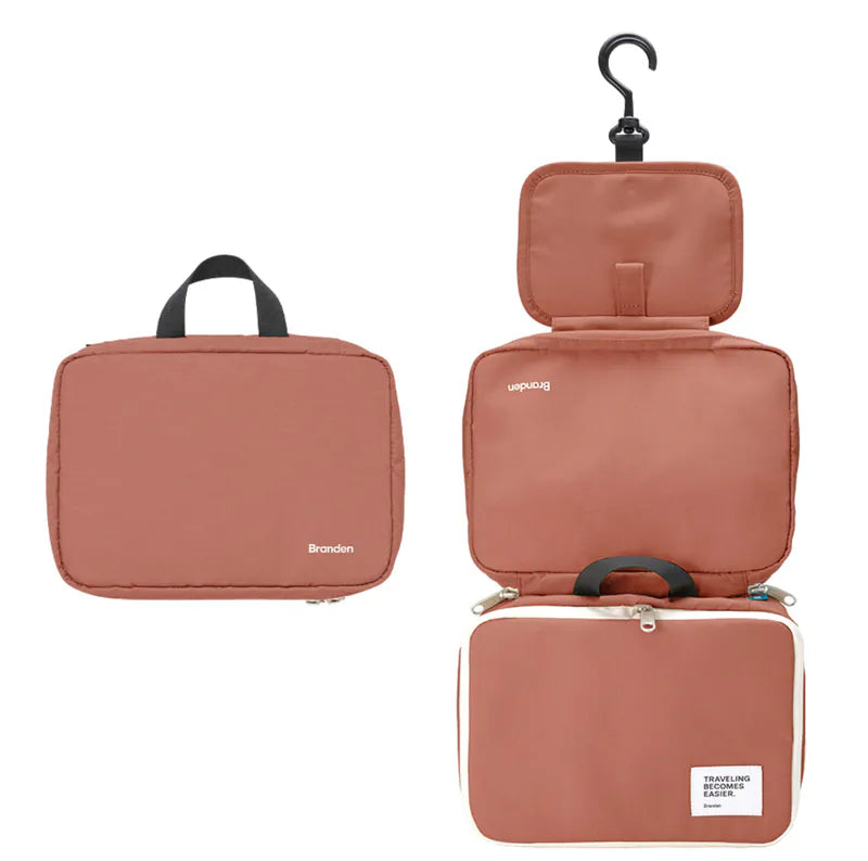 韓國 Branden 旅行可懸掛可擴展 Wash Bag【SM672】