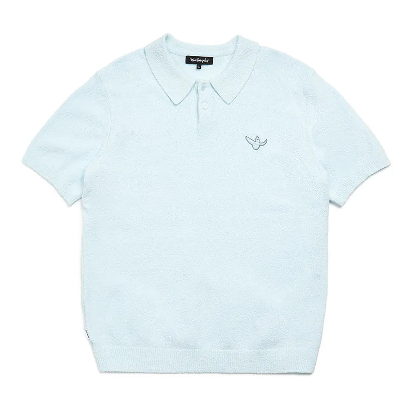韓國 Mark Gonzales Angel Summer Polo Knit Top【MG081】