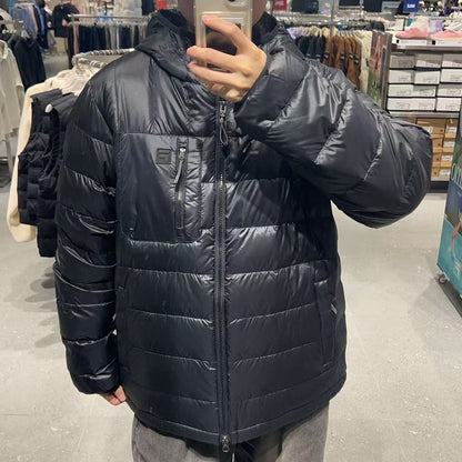 韓國 FILA Glossy Ripstop Lightweight Hooded Down (鴨絨)【FA017】